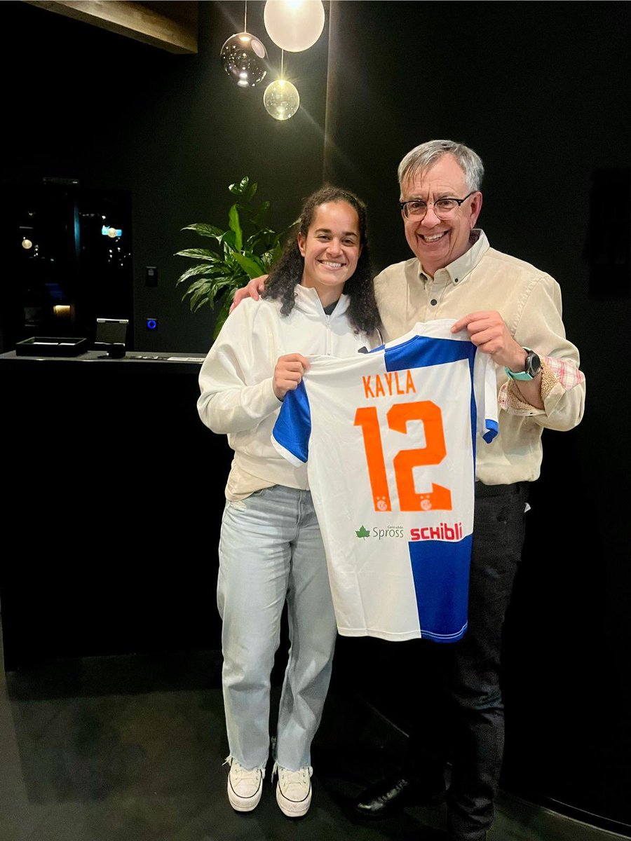 El Grasshopper Club Zürich incorpora a Kayla McKenna como fichaje estrella de invierno. !Vamos Kayla!!!