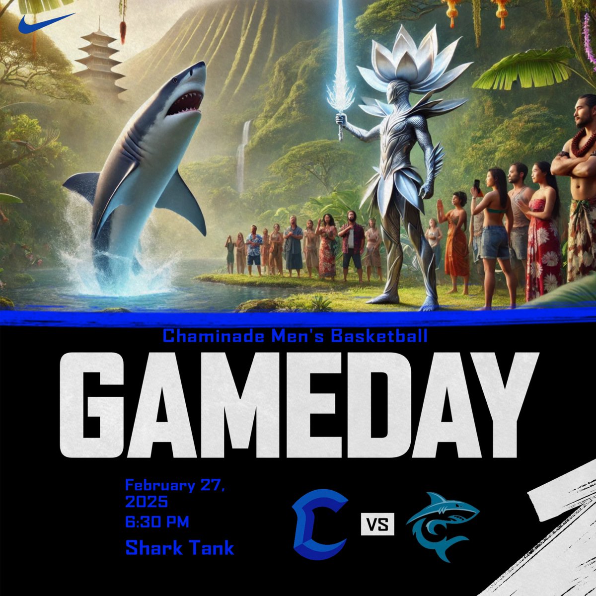 GAMEDAY ❗️❗️

🆚 HPU
⏰ 6:30 PM HST
📺 pacwestnetwork.tv/hawaiipacific/
📊 hpusharks.com/sidearmstats/m…
📍HPU Shark Tank