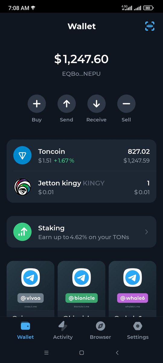 WorldwideUSD's tweet image. دو سال پیش...
#Toncoin #Crypto #Telegram #Nft #Username #AnonymosNumber #Tonkeeper