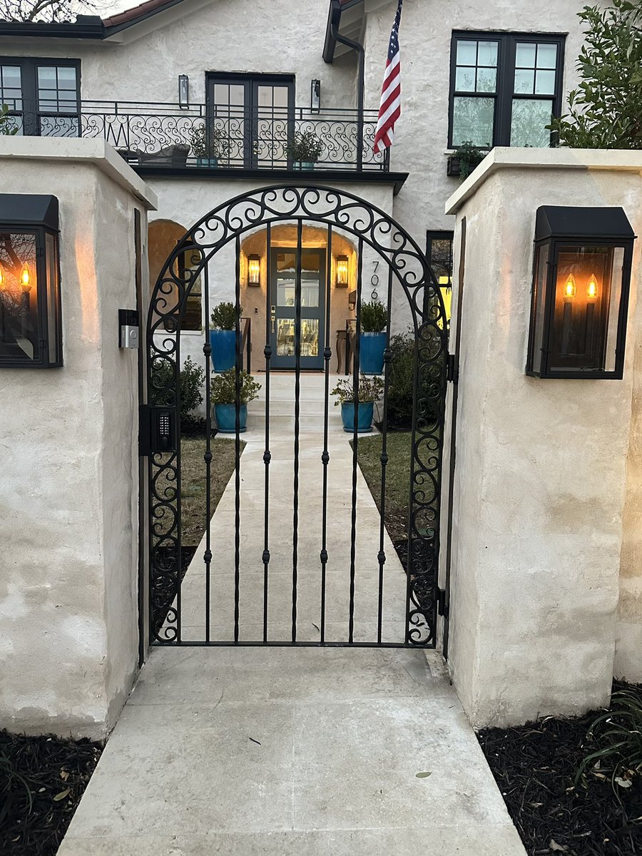 Finished the gate.
