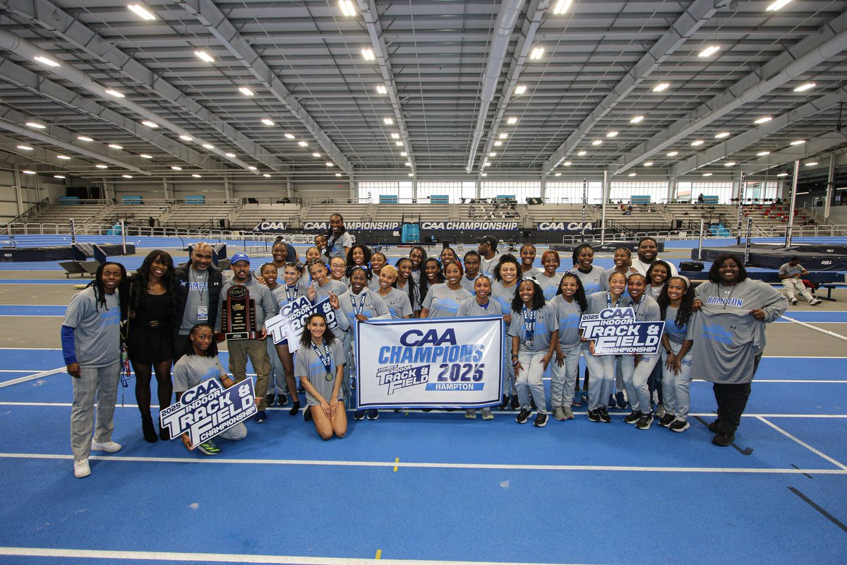 🏆 TIME 

<a href="/hupirates_track/">Hampton Pirates Track & Field</a> | <a href="/HUAthletics1868/">Hampton University Athletics</a> 

#CAAChamps