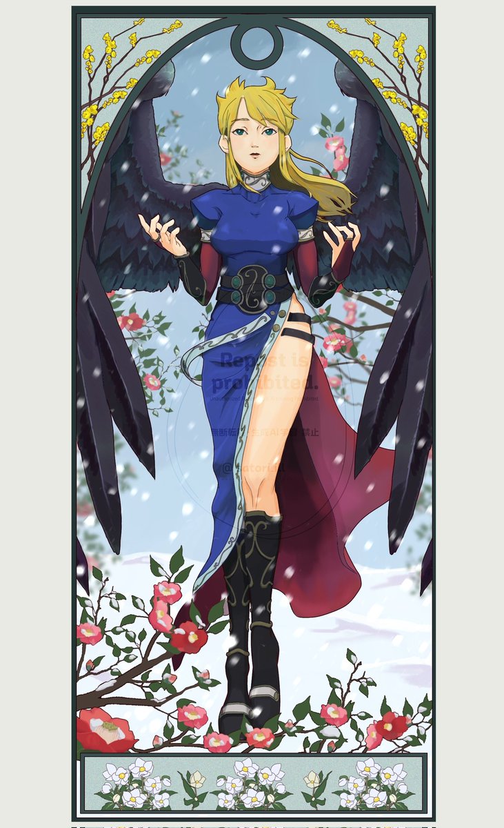 satori_ill's tweet image. ブレスオブファイア２
ニーナ
❄冬❄