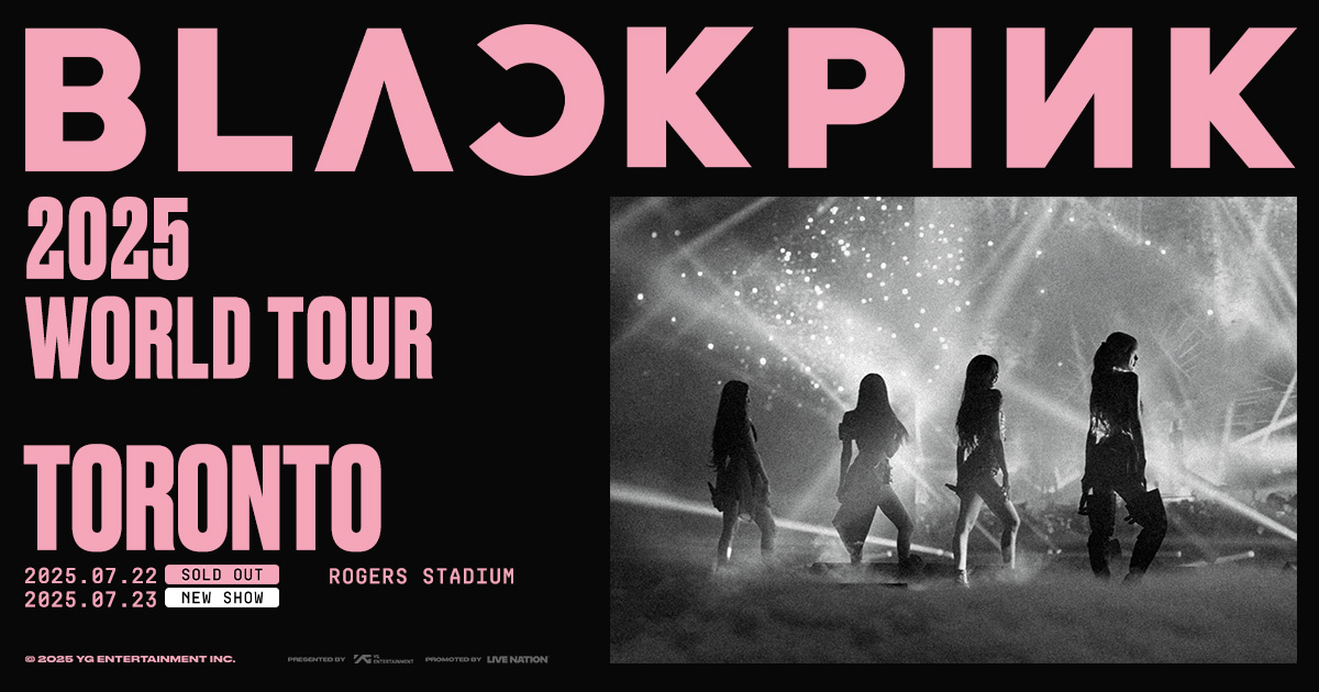 Live Nation Ontario (@livenationon) on Twitter photo Due to phenomenal demand, a second <a href="/BLACKPINK/">BLACKPINKOFFICIAL</a> show has been added at Rogers Stadium on July 23, 2025. Don’t miss out and get your tickets on Friday, February 28th at 3PM local time: bit.ly/4bhbloF Due to phenomenal demand, a second <a href="/BLACKPINK/">BLACKPINKOFFICIAL</a> show has been added at Rogers Stadium on July 23, 2025. Don’t miss out and get your tickets on Friday, February 28th at 3PM local time: bit.ly/4bhbloF