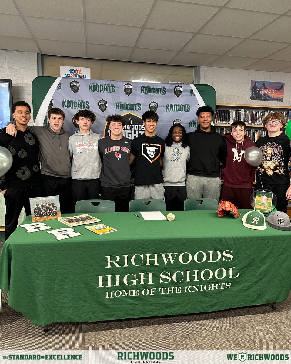 Richwoods High School (@richwoods_hs) on Twitter photo Today, we celebrated Zach Gilbert's commitment to play baseball at <a href="/Baseball_GU/">Greenville University Baseball</a>.
Thank you to everyone who came out to support Zach!
<a href="/RichwoodsB/">Richwoods Knights Baseball</a>
#weRrichwoods | #TheStandardOfExcellence Today, we celebrated Zach Gilbert's commitment to play baseball at <a href="/Baseball_GU/">Greenville University Baseball</a>.
Thank you to everyone who came out to support Zach!
<a href="/RichwoodsB/">Richwoods Knights Baseball</a>
#weRrichwoods | #TheStandardOfExcellence