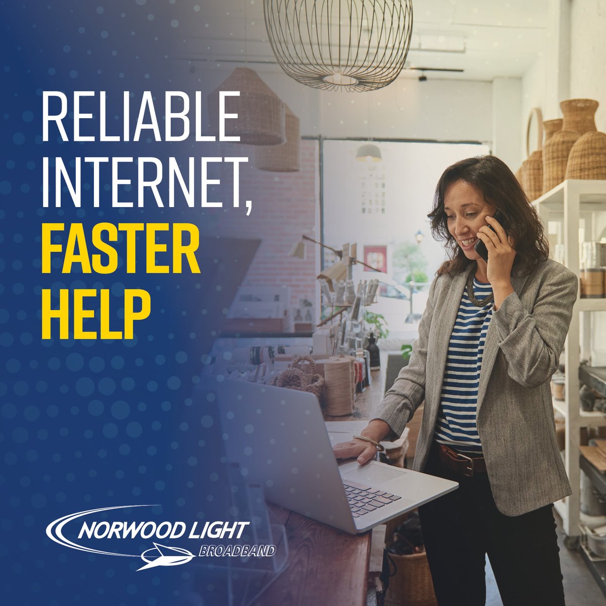 NorwoodLight's tweet image. Downtime isn’t an option, and waiting days for a technician isn’t either. At Norwood Light Broadband, our skilled techs are ready to help—fast. Stop waiting and start connecting.
Reach out today. norwoodlight.com/broadband-busi…

 #LocalTechSupport #NorwoodPriority