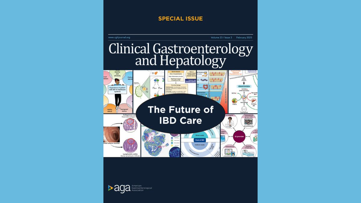 American Gastroenterological Association (AGA) (@amergastroassn) on Twitter photo Our special issue of <a href="/AGA_CGH/">CGH</a> is here! 🎉 Selected by <a href="/EdwardLoftus2/">Edward Loftus</a> <a href="/JoanaTo62523004/">Joana Torres</a> <a href="/JasonHouMD/">Jason Hou</a>, we’re diving into the latest #IBD breakthroughs — from AI-driven care to microbiome-based therapies. Read now: ow.ly/aA8G50V7eFx #GItwitter Our special issue of <a href="/AGA_CGH/">CGH</a> is here! 🎉 Selected by <a href="/EdwardLoftus2/">Edward Loftus</a> <a href="/JoanaTo62523004/">Joana Torres</a> <a href="/JasonHouMD/">Jason Hou</a>, we’re diving into the latest #IBD breakthroughs — from AI-driven care to microbiome-based therapies. Read now: ow.ly/aA8G50V7eFx #GItwitter