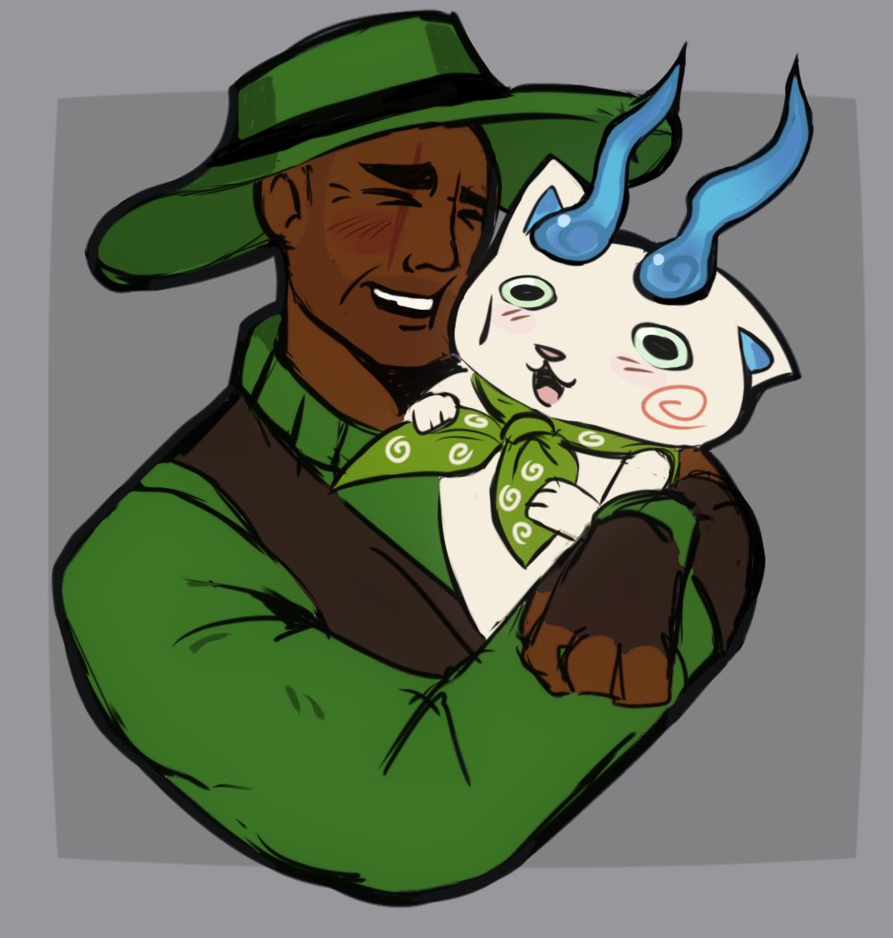 corkbelly's tweet image. country booooys #tc2 #yokaiwatch