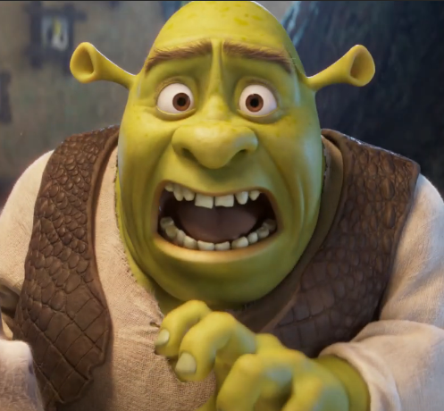 NickaholicG's tweet photo. @Shrek 5 mins with the liquify tool, Brought back the OG nose, distanced the eyes, raised the brows and changed the mouth.
Obviously a crappy edit, and modelling/rigging the face of a character is much harder than pushing pixels around with liquify, but come on. #SaveShrek https://t.co/HiHuTLMzZH