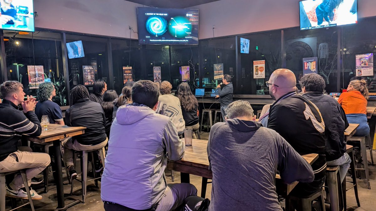 🪐 Thank you to everyone who came to Astronomy on Tap San Diego at @duckfootbeer this week! See you in April! 🚀