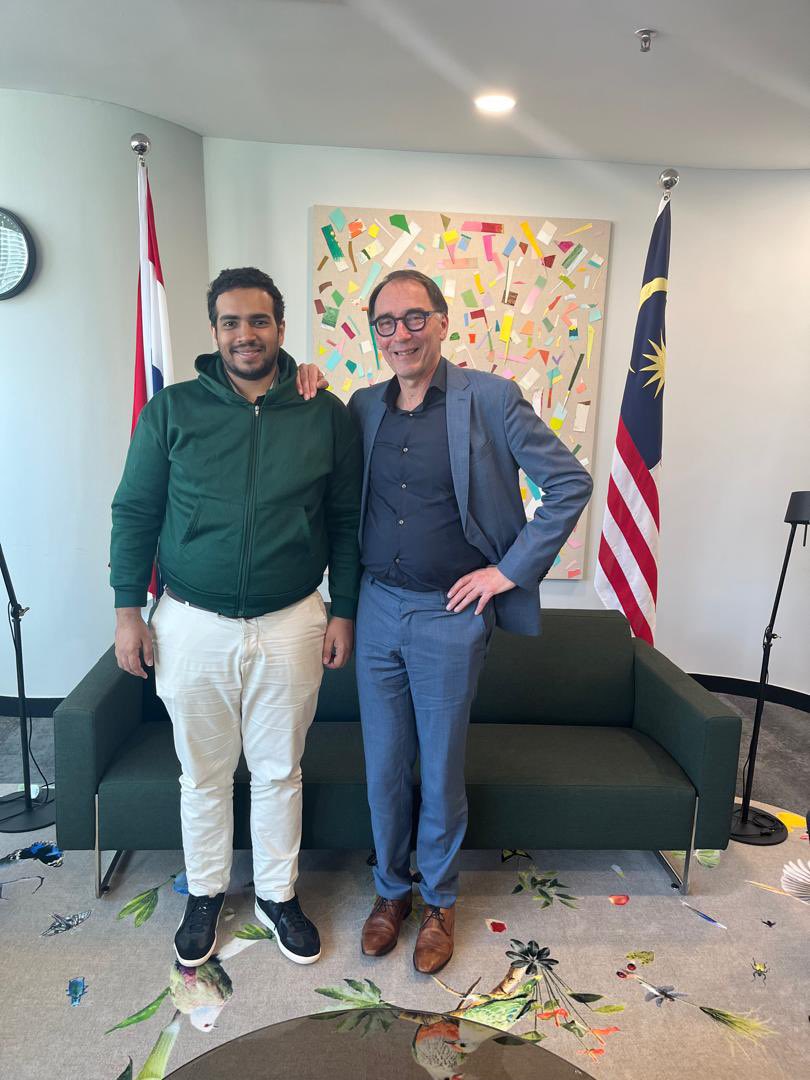The Dutch Geodata Trade Mission’s team leader, <a href="/ruudgrim/">Ruud Grim</a> of <a href="/NL_Space/">Netherlands Space</a> was live on radio station BFM 89.9 <a href="/BFMradio/">BFM89.9</a> hosted by Richard Bradbury <a href="/MrRich/">Richard Bradbury</a> yesterday. 
🎙️The interview recorded &amp; available 📡 at bfm.my/content/podcas…
#satelitetechnology