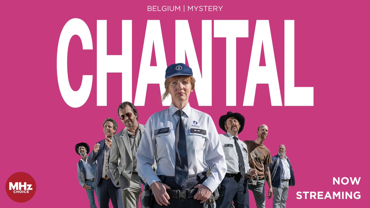 MHzChoice's tweet image. Have you watched the premiere of CHANTAL? Show us what you think - share an emoji in the replies! 🤠 

Haven't watched yet? The first two episodes of this quirky Belgian mystery are streaming now on MHz Choice! Yeehaw: buff.ly/4bhFtAn