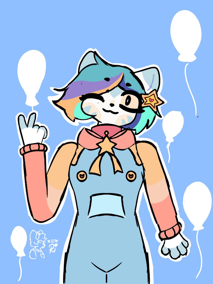 Dibujo para <a href="/pankeico_/">ke!ke!cø !! . ꒰ 💫 ꒱</a> 😺
#furry #art #furryart #ibisPaintX