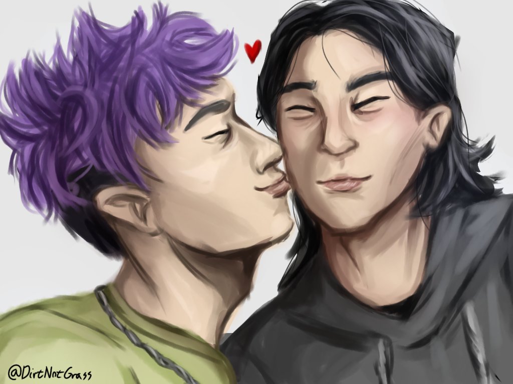 DirtNotGrass_'s tweet image. Mwah !!
#fanart #digitalart #SquidGame2 #thangyu #thanos #namgyu