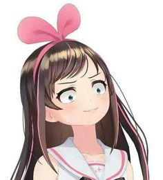 Parrot4chan's tweet image. Kizuna was the first "vtuber" I ever watched back when the term didn't even exist, now that she is back if she does the funny faces and insults again I am a happy man.