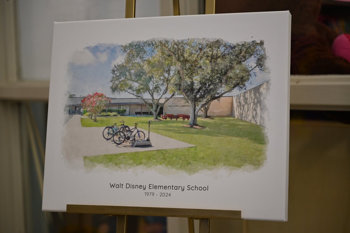 Region4ESC's tweet photo. Today, Region 4 had the privilege of visiting Walt Disney Elementary in @AlvinISD, a school recently impacted by a tornado that forced students and staff to relocate. Thanks to community support—including donations from Region 4—they're rebuilding with resilience. Full story soon! #R4Proud