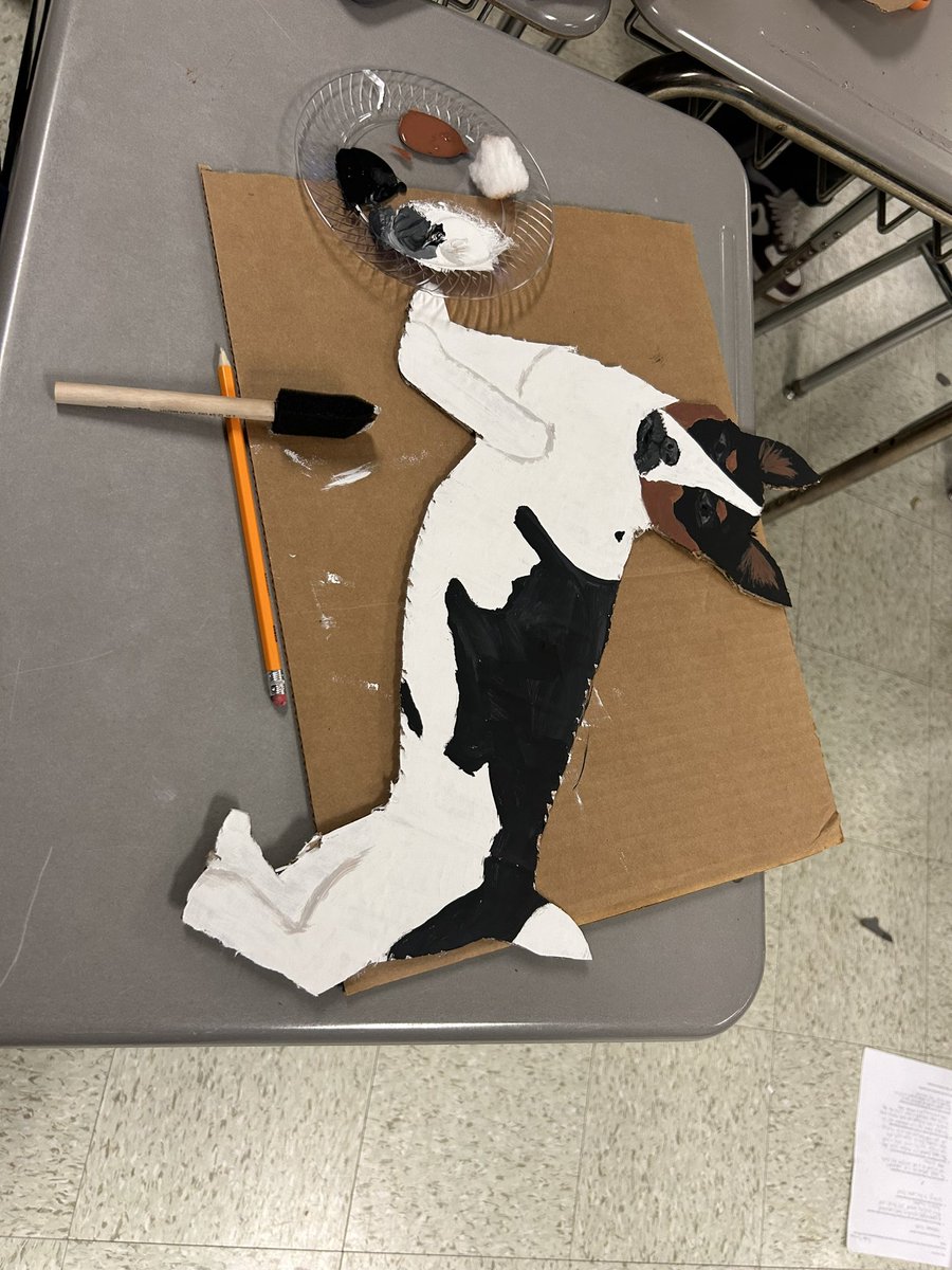 Fun day in animal science! Large Animal candled their eggs to check for viability and Small Animal worked on their dogs for their “dog less” dog show we will be having next week! Their dogs must be accurate in terms of breed standards and life sized!

<a href="/RiverdaleHighTN/">Riverdale HS</a> <a href="/RuCoCTE/">RuCo CTE</a>