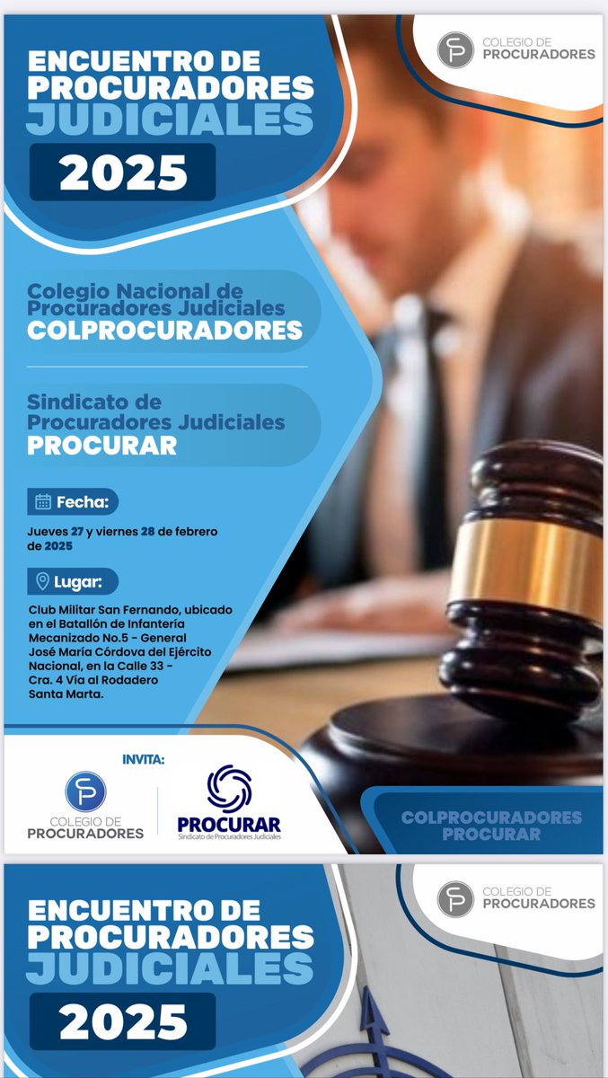 Carlos Arturo Ramirez (@cramireznet) on Twitter photo Haber sido Procurador Judicial 2 Penal de Carrera, por concurso de méritos, es un regalo de Dios, hoy que mis compañer@s me inviten a su Congreso a hablar de reformas legislativas con <a href="/nattannisimblat/">Nattan Nisimblat</a> <a href="/CarlosGuzman122/">Carlos Guzmán</a> un gran orgullo gracias <a href="/colprocuradores/">Colegio de Procuradores Judiciales</a> <a href="/SProcurar/">PROCURAR #Méritoalserviciodelasociedad</a> <a href="/I_C_D_P/">ICDP</a> Haber sido Procurador Judicial 2 Penal de Carrera, por concurso de méritos, es un regalo de Dios, hoy que mis compañer@s me inviten a su Congreso a hablar de reformas legislativas con <a href="/nattannisimblat/">Nattan Nisimblat</a> <a href="/CarlosGuzman122/">Carlos Guzmán</a> un gran orgullo gracias <a href="/colprocuradores/">Colegio de Procuradores Judiciales</a> <a href="/SProcurar/">PROCURAR #Méritoalserviciodelasociedad</a> <a href="/I_C_D_P/">ICDP</a>