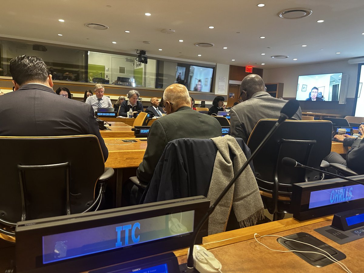 ITC_NYoffice's tweet image. .@ITCnews honoured to join the 27th session of the UN Committee on Development Policy, and learn more abt role of int&apos;l trade in #LDC graduation &amp;amp; sustainable development.  
Welcome to new CDP members - look forward to engaging! @UNDevelopPolicy #LDCs
#UNCDP #GlobalGoals #SDGs