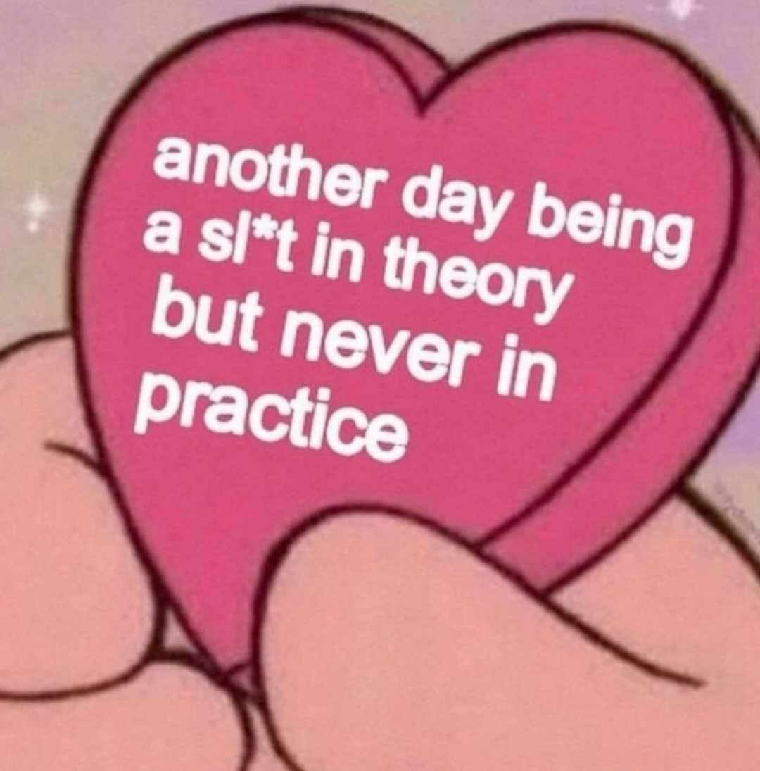 Me after being horny as fuck online: