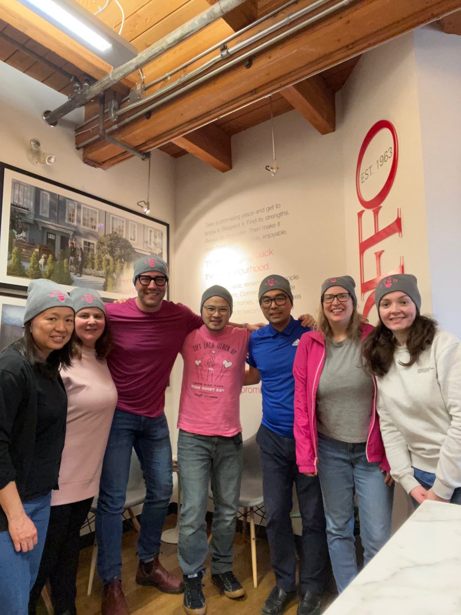 Yesterday our Boffo team took part in #PinkShirtDay to focus on cultivating a community of kindness. We've been supporting Pink Shirt Day for the past 17 years. Read more at our Boffo Blog here: boffoproperties.com/boffo-supports…