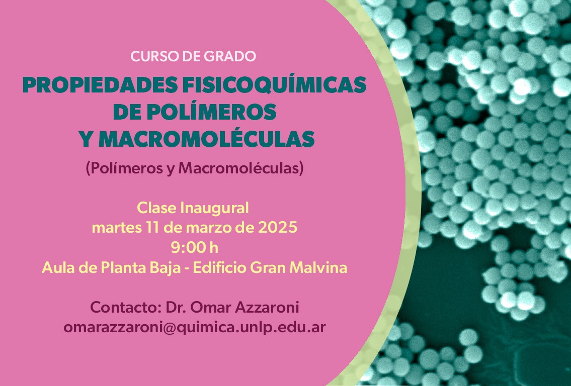 SoftMatterLab (@softmatterlab) on Twitter photo 👉El martes 11 de marzo comienza el curso de POLÍMEROS (curso de grado)👈<a href="/exactas_unlp/">Exactas | UNLP</a>
Si la vas a cursar no te olvides de contactar al docente a cargo !!! 👉El martes 11 de marzo comienza el curso de POLÍMEROS (curso de grado)👈<a href="/exactas_unlp/">Exactas | UNLP</a>
Si la vas a cursar no te olvides de contactar al docente a cargo !!!