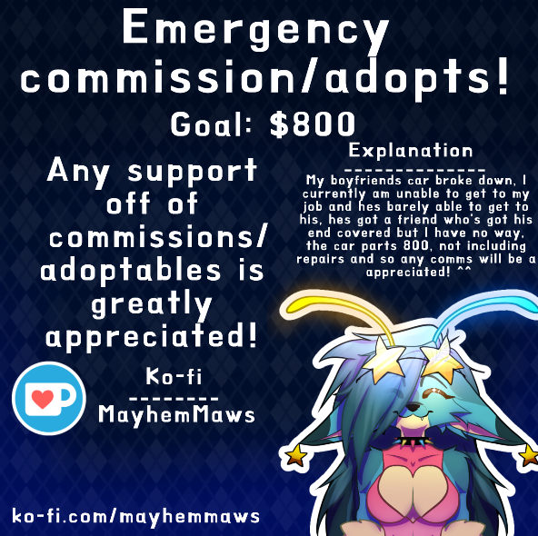 MayhemMaws (★✧🌸COMISSIONS OPEN!!! 🌸✧★ ) tweet media