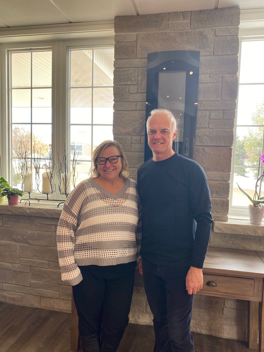 TedCrysler's tweet photo. Had a wonderful tour of Campbell House with Trish. Thanks for taking the
time to explain the important mission of Hospice Georgian Triangle! https://t.co/kNp293D2IR