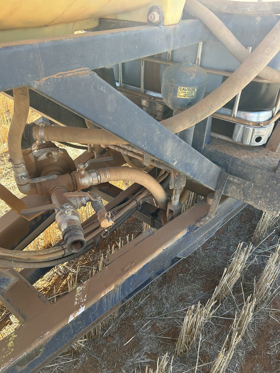 Sprayed a 100ha. Realised my watch was missing. Must of fell off when I filled up. #smoothoperator