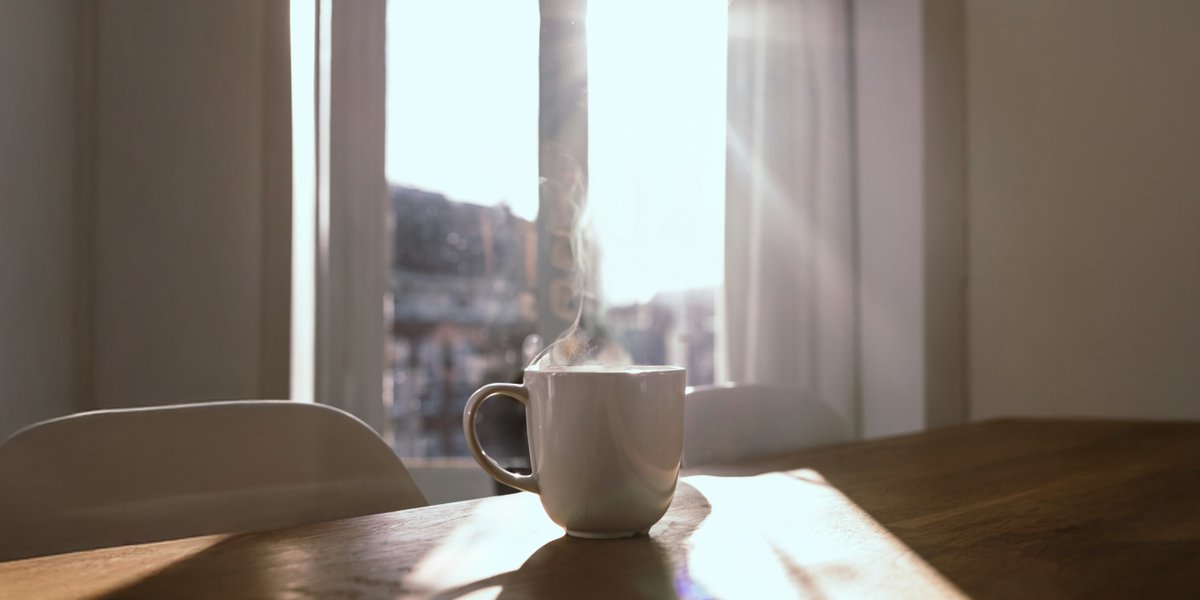 Sunshine and coffee - life's simple pleasures. ☀️☕

#rayofsunshine #coffeeislife #lifessimplepleasures
