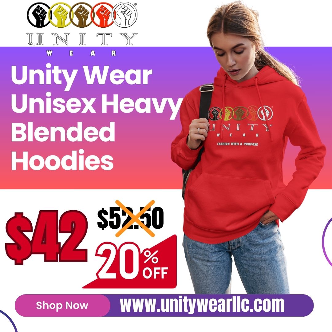UnityWearAppar1's tweet image. Here at Unity Wear Apparel, we believe in the principle of &quot;loving our neighbor as we love ourselves, or at least by respecting others who may have a different background than our own if we are to do away with hate and racism.

unitywearllc.com/products/unity…

#Fashion #hoodie #unity