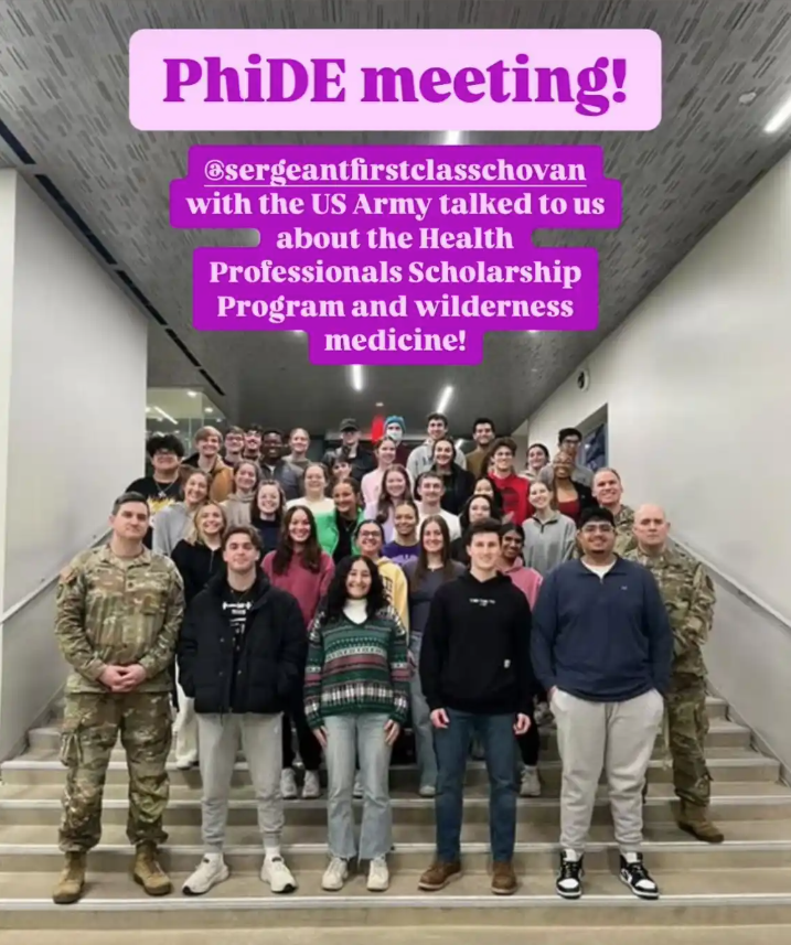 3_MRB_USAREC's tweet image. Akron MRS spent some time at the University Of Akron speaking to the Phi Delta Epsilon premed club!

#OutInTheField #PHIDE #phideltaepsilon