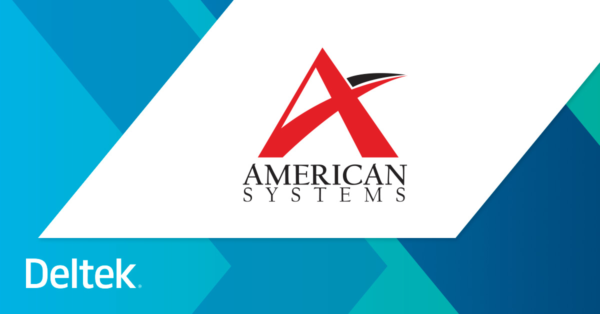 Deltek's tweet image. Timesheets don’t have to be tedious. 

See how government services contractor AMERICAN SYSTEMS accelerated time entry by 75% with Costpoint&apos;s interactive email functionality: deltek.com/en/customers/a…

#DeltekProjectNation #GovCon