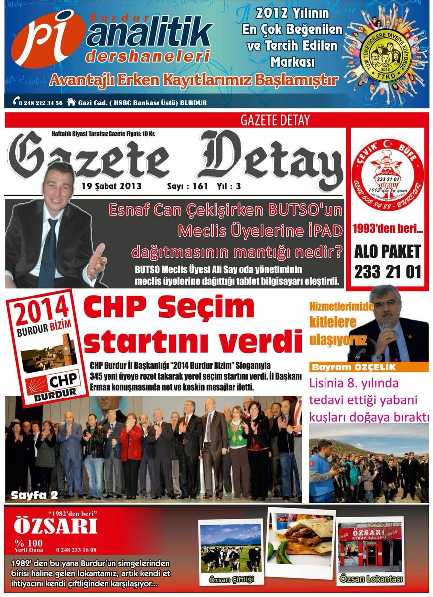 Biz bu işe dün başlamadık.
Ne ara verdik ne vazgeçtik.
Ne kimsenin adamı olduk ne de birilerine hizmet etik.
Derdimiz halkın iktidarı oldu hep.
12 sene önce başladık durmadık devam ediyoruz yani çalışıyoruz seçim zamanı değil her zaman halkımızla yan yanayız ❤️