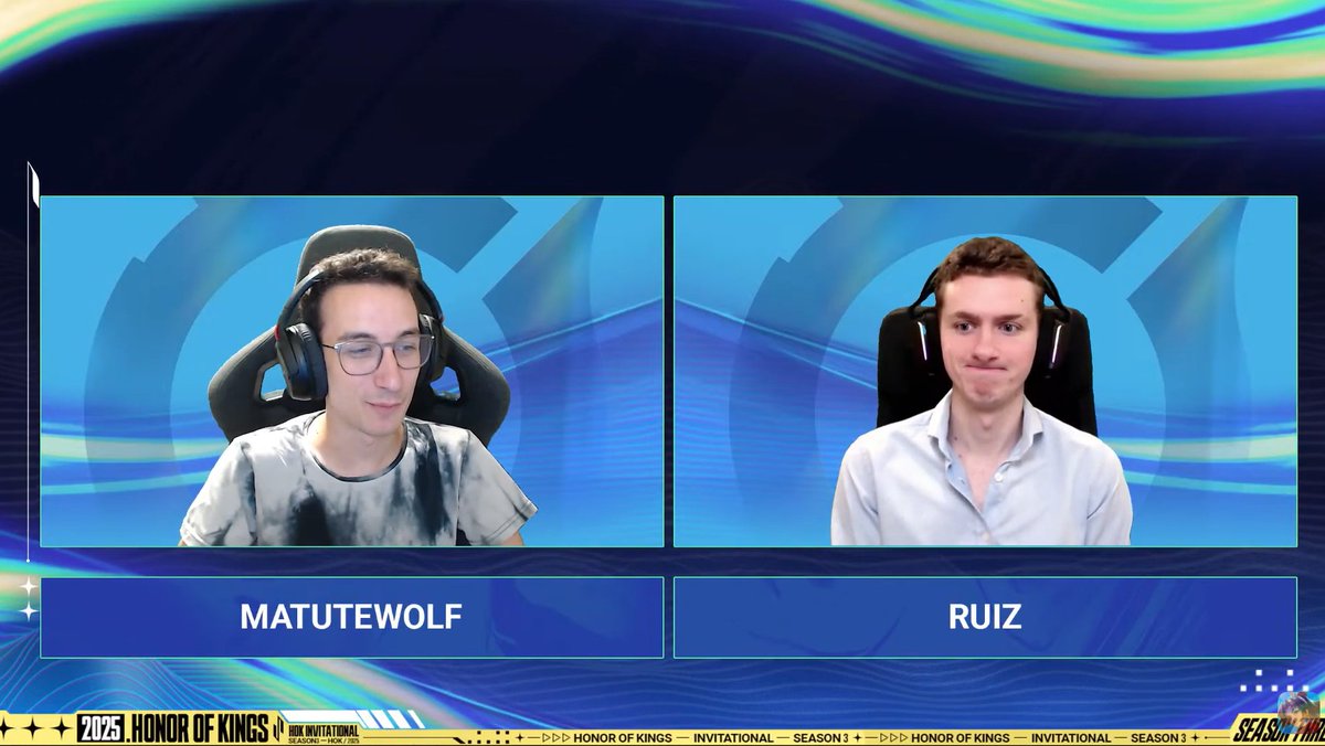 BYTRONIX (@by_tronix_) on Twitter photo me encanta ver a @GGWP_Ruiz y a <a href="/MatuteWolf/">MatuteWolf 🐺</a> casteando el #Invitational S3 mi dupla favorita de todos los tiempos, ojala se repita.
<a href="/HOKLATAM/">Honor of Kings LATAM</a> <a href="/HonorOfKings/">Honor of Kings</a> me encanta ver a @GGWP_Ruiz y a <a href="/MatuteWolf/">MatuteWolf 🐺</a> casteando el #Invitational S3 mi dupla favorita de todos los tiempos, ojala se repita.
<a href="/HOKLATAM/">Honor of Kings LATAM</a> <a href="/HonorOfKings/">Honor of Kings</a>