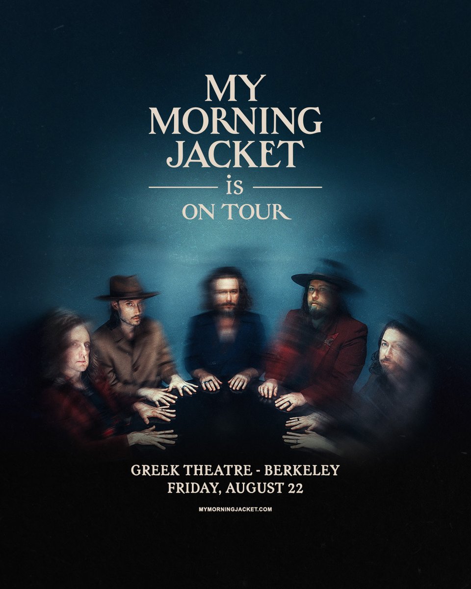 Greek Theatre at UC Berkeley (@greekberkeley) on Twitter photo JUST ANNOUNCED ๐ง <a href="/mymorningjacket/">my morning jacket</a> return to the Greek Theatre on Friday, 8/22 ๐ Presale begins Thursday, 3/6 at 10am with password = jacketlive ๐
๐๏ธ: Tickets on sale Friday, 3/7 at 10am!
โน๏ธ: bit.ly/3D5cwLj JUST ANNOUNCED ๐ง <a href="/mymorningjacket/">my morning jacket</a> return to the Greek Theatre on Friday, 8/22 ๐ Presale begins Thursday, 3/6 at 10am with password = jacketlive ๐
๐๏ธ: Tickets on sale Friday, 3/7 at 10am!
โน๏ธ: bit.ly/3D5cwLj