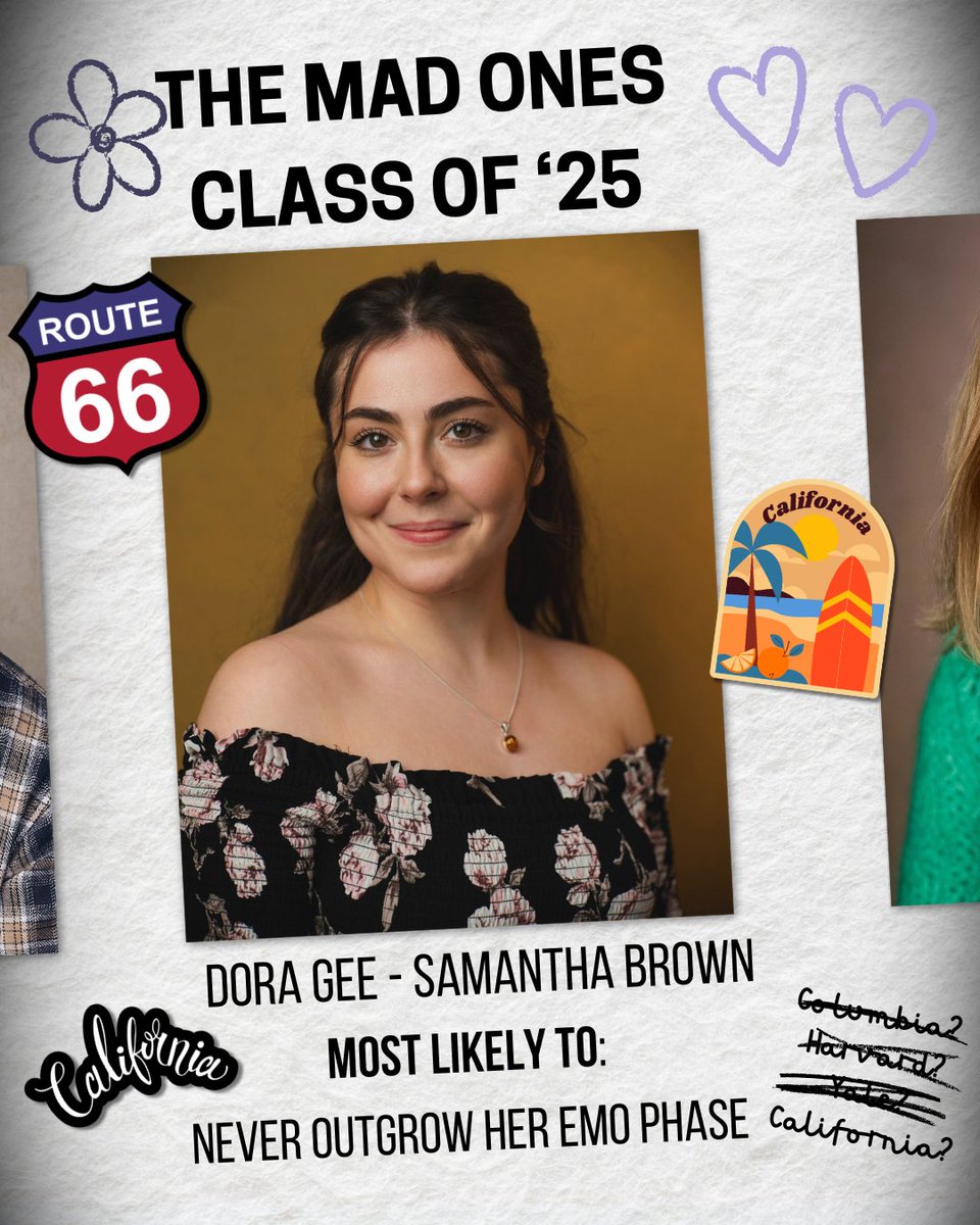 themadones_uk's tweet photo. 🚗✨ Buckle up, Mad Ones! It’s time to meet the cast of #TheMadOnes at @TheOtherPalace this May!

Kicking off with our Samantha Brown, played by the spellbinding @dora_geeeee, returning after her stunning U.K. Premiere performance!

🎟️ See you there, Mad Ones! 🚀🎶 https://t.co/c9xNAD3gL9