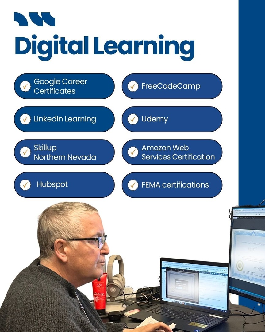 Nevadaworks's tweet image. Digital learning is everywhere! 📚✨ Check out these places offering FREE courses you can take from the comfort of your home. Save this, share with a friend, and start learning today! 💡
*
*
*
#DigitalLearning #FreeCourses #LearnFromHome