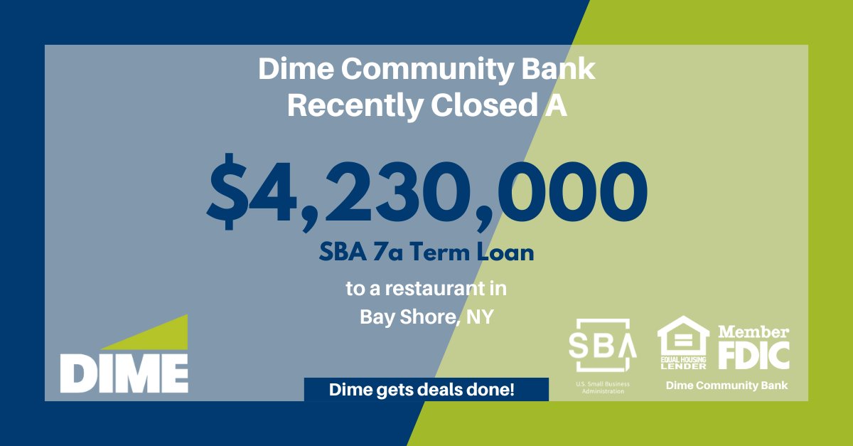 DimeCommercial's tweet photo. When you need to get a deal done... We've Got Your Bank! #TeamDime https://t.co/9LJEGS6D8E