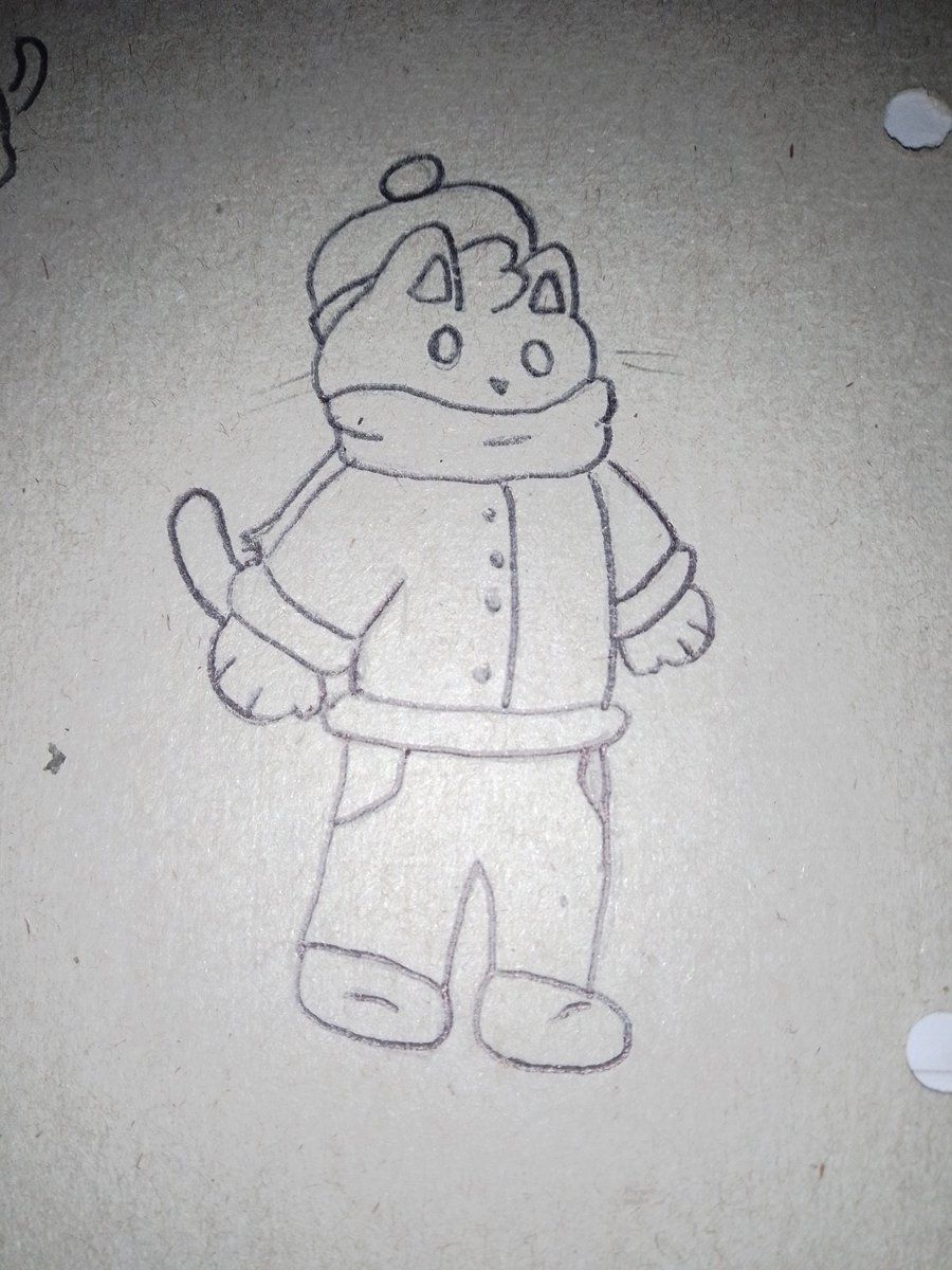Que les párese este dibujo random XD