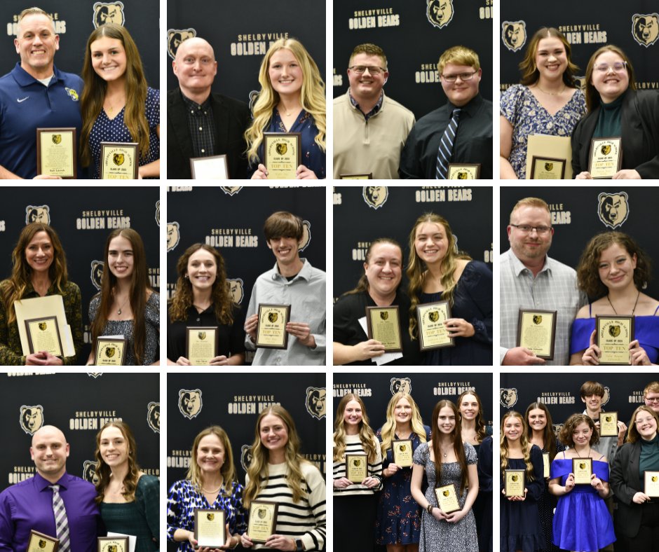 Congratulations to the SHS Academic Top 10 students and their honored educators, who were celebrated at the annual banquet last night.