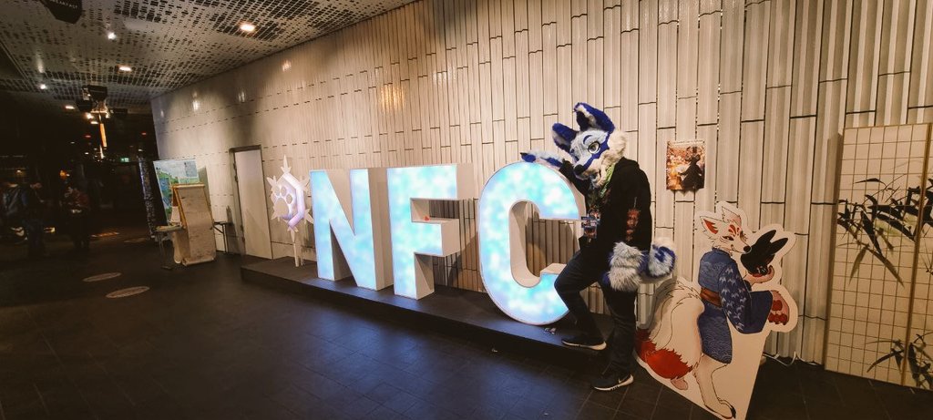 Karleo7's tweet photo. This was an amazing first con, I had a ton of fun seeing all the awesome furs, and meeting my amazing friends! I loved it all, even if I got a bad con crud that literally knocked me out towards the end.
Now to just recover and enjoy the new memories I made 💙
#nordicfuzzcon2025 https://t.co/pUyeKacI9n