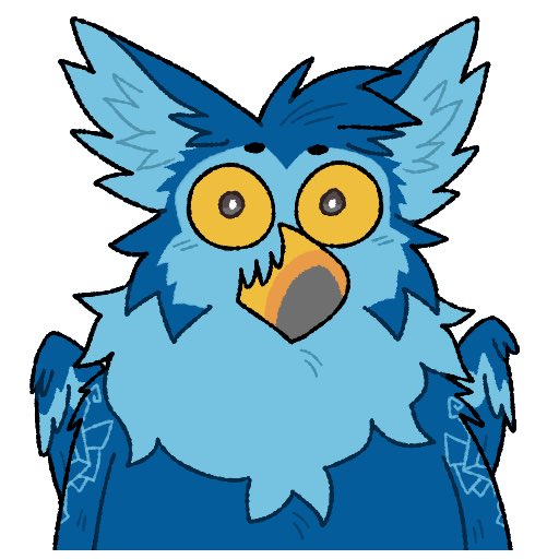 I’ve hired this bird to stare at you.

🎨: <a href="/chowfur/">☘︎ 𝚌𝚑𝚘𝚠𝚏𝚞𝚛 ☘︎</a>