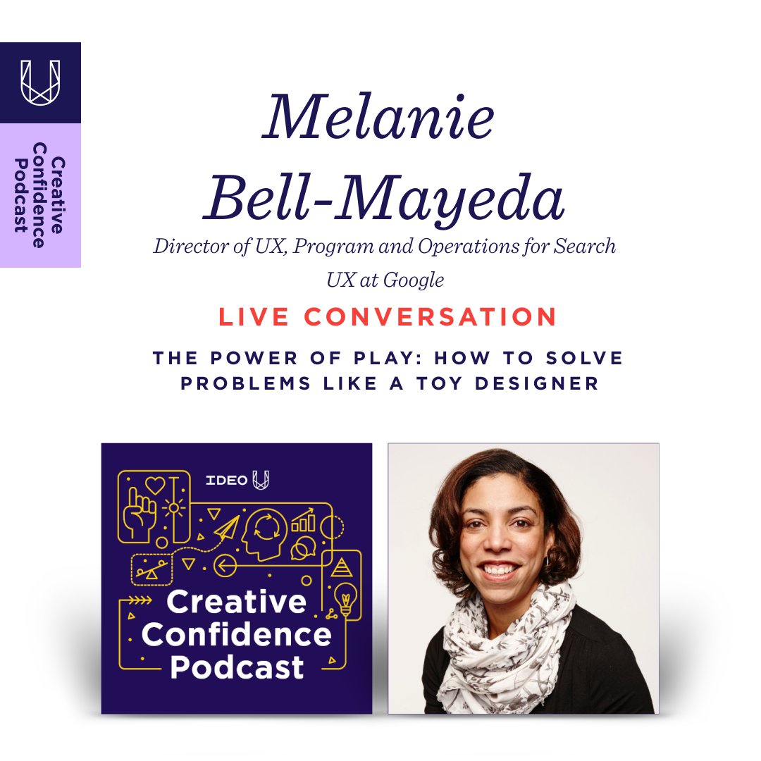 We’re live! Join us for a conversation with Melanie Bell-Mayeda, Director of UX, Program &amp; Operations for Search UX at Google. Learn how to lead through uncertainty, keep your team aligned, and build trust in times of change. ideo.in/4idX52d