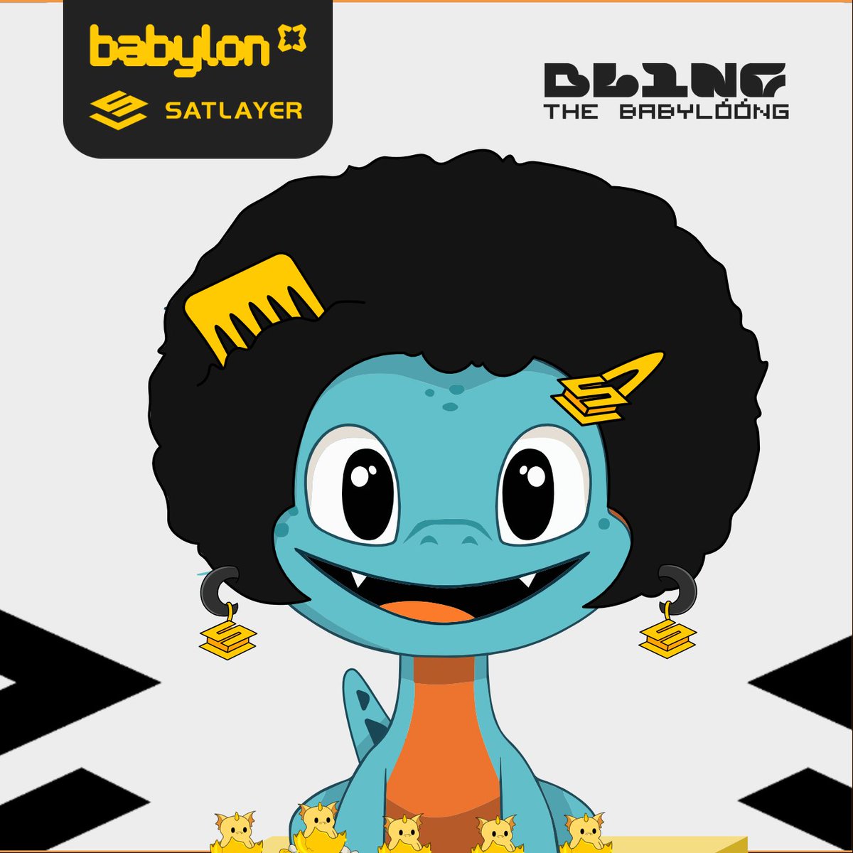 Who is ready for another of my Storytime?

Well, If you've been following my journey with Loong Loong, you must have noticed she's been a solo adventurer, &amp; a beacon of Bitcoin's potential. But today, that changes. Today, she's a mother!

Meet 'Terra' my evolved Loong Loong. No