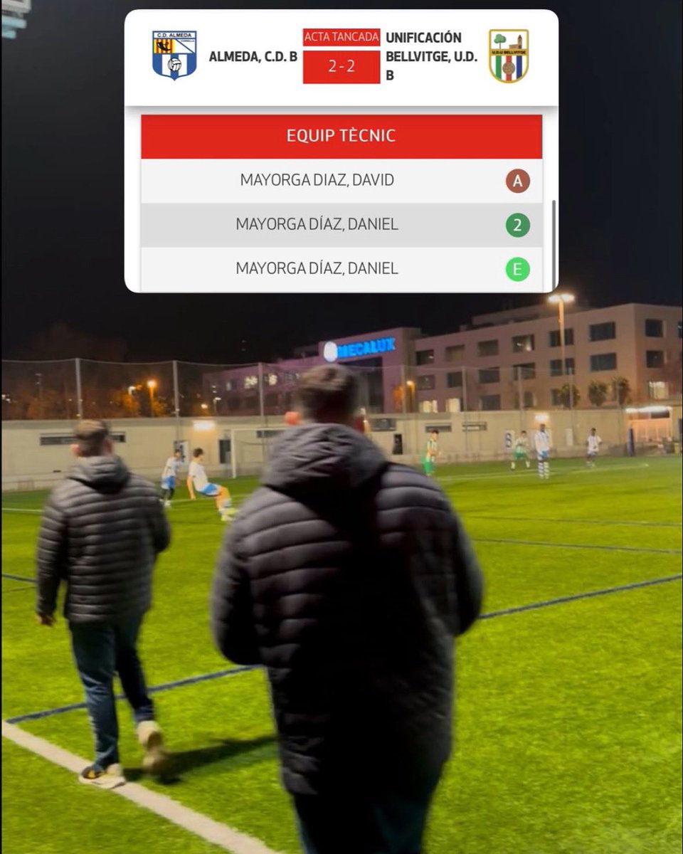 💙 Con el pequeño de la casa, <a href="/cuchuuuu1/">CUCHU 🏴‍☠️</a>  en el banquillo del #Amateur B del <a href="/CD_ALMEDA/">CD ALMEDA</a>.