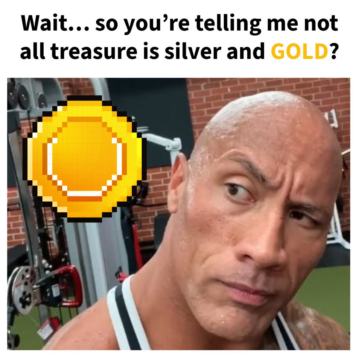 Sounds like a meme-worthy opportunity. 👀 #HODLGOLD