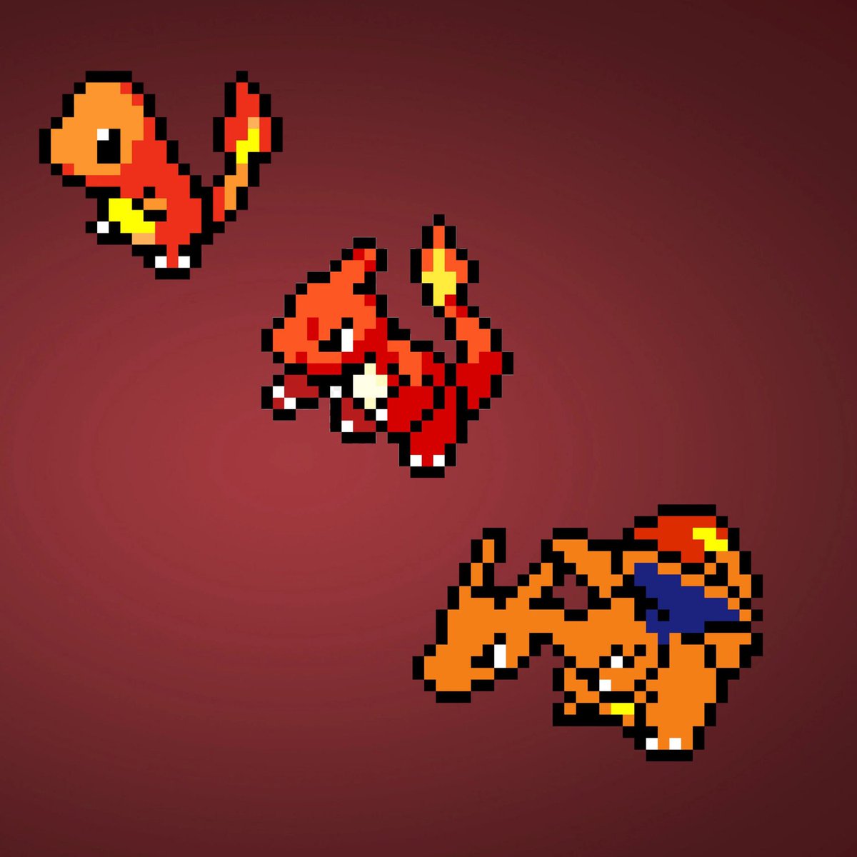 To charmander 

Darwin says Evolve 
Do u want wings?
Or do u want to b small?

<3 Charmeleon