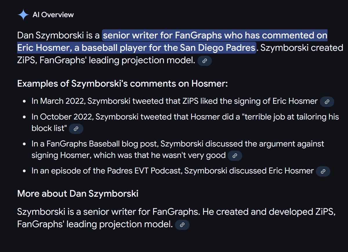 Dan Szymborski tweet media