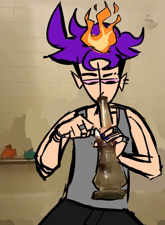 inzerogravityy's tweet photo. shittly drew this....he would do this honestly https://t.co/OFX8LA4dye