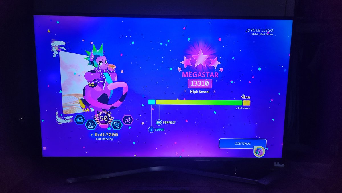 dancebear7's tweet photo. This happen after I boot up the game and first song I played https://t.co/07bOfctbt4
